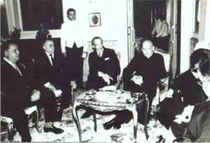 Junta directiva de 1956 de Patronato Económico de la Universidad Iberoamericana